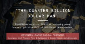 Quarter Billion Dollar Man | Coventry League